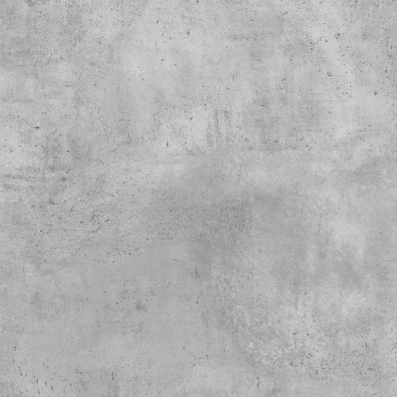 Étagère compacte, Bois composite gris béton, 2 tablettes, 31,5L x 29,9H x 9,4P