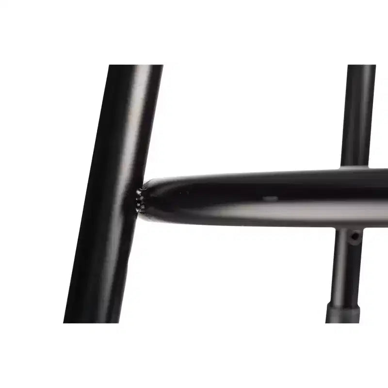 Lot de 2 tabourets de bar réglables en acier robuste noir 63,5-83,8 cm - Hampden Furnishings