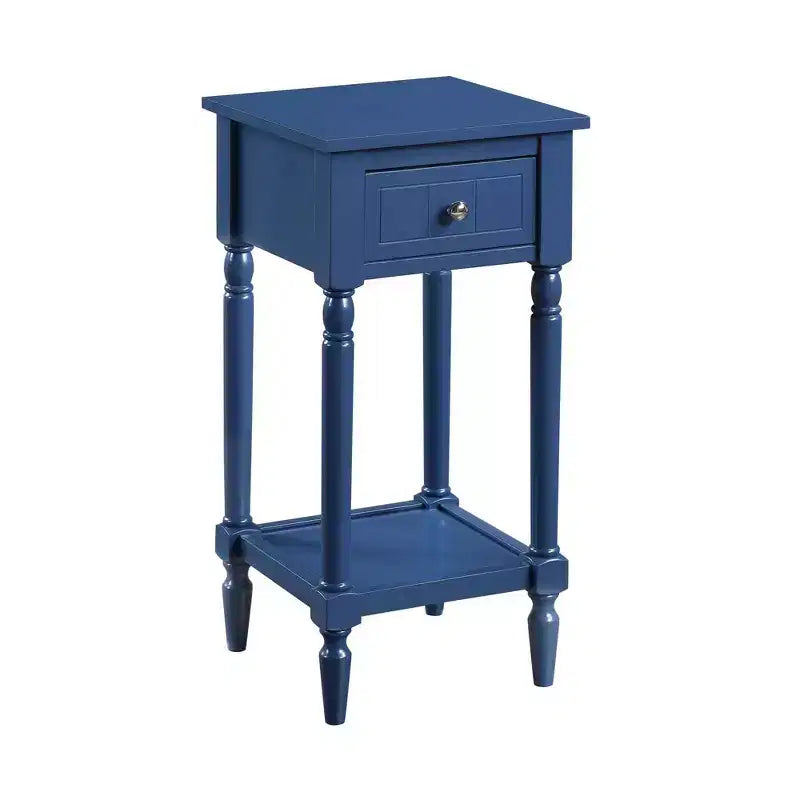 Breighton Home Provencal Countryside Mia Petite Accent Table with Drawer and Shelves