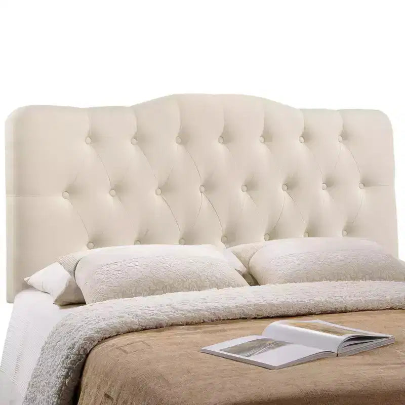 Annabel Queen Upholstered Fabric Headboard - Modway