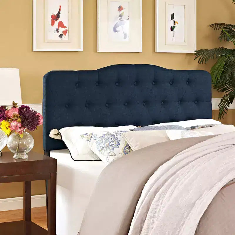 Tête de lit tapissée en tissu Queen Annabel - Modway