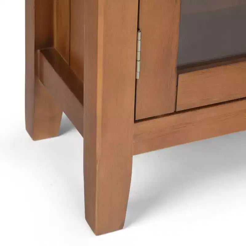 Meuble de rangement d'entrée en bois massif