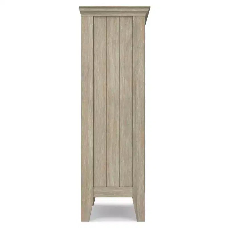 Meuble de rangement d'entrée en bois massif