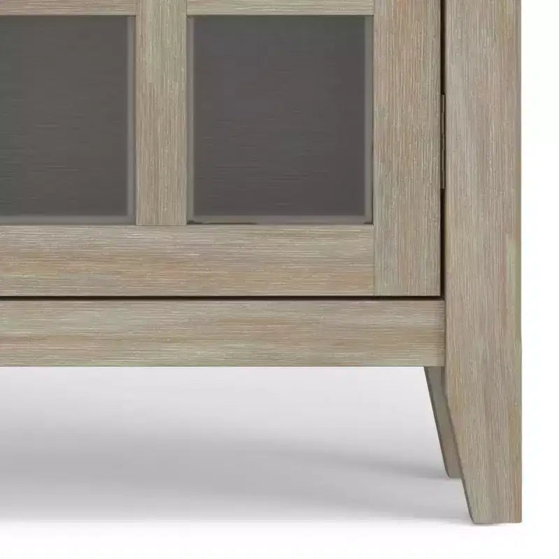 Meuble de rangement d'entrée en bois massif