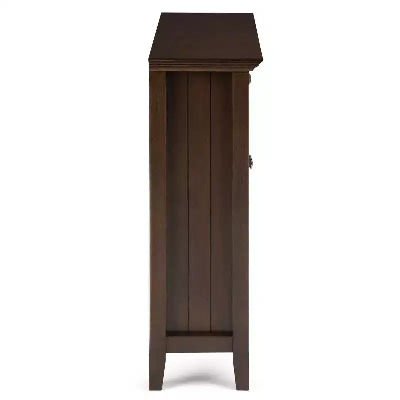 Meuble de rangement d'entrée en bois massif